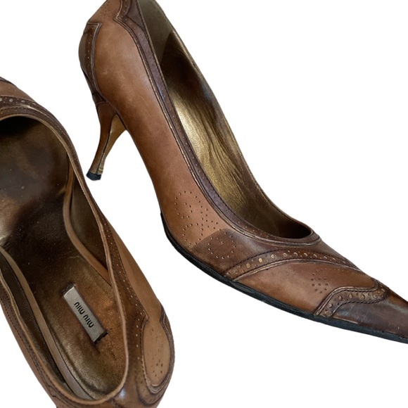 Miu Miu Brown Heels - Picture 2 of 3